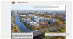 Desktop Screenshot of berlinbiotechpark.de